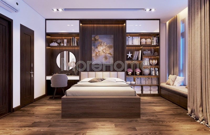 Nội thất phòng ngủ gỗ công nghiệp Nội thất phòng ngủ gỗ công nghiệp