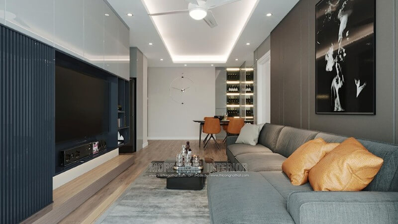 Thiết kế nội thất chung cư Imperia Sky Garden trẻ trung thiết kế chung cư